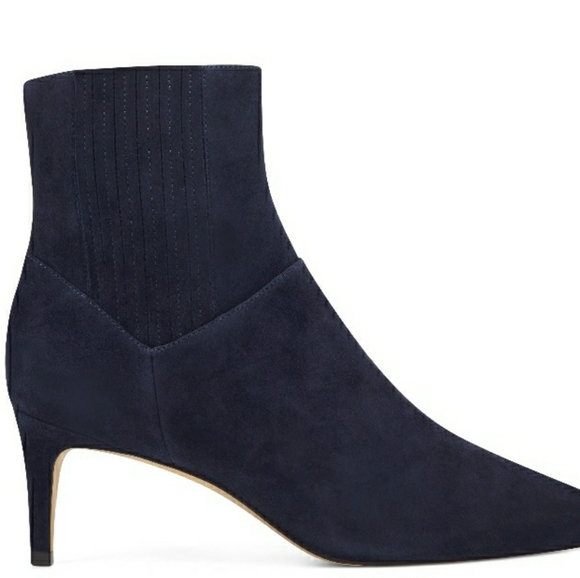 Nine West Shoes - Nine West Suede Navy Boots